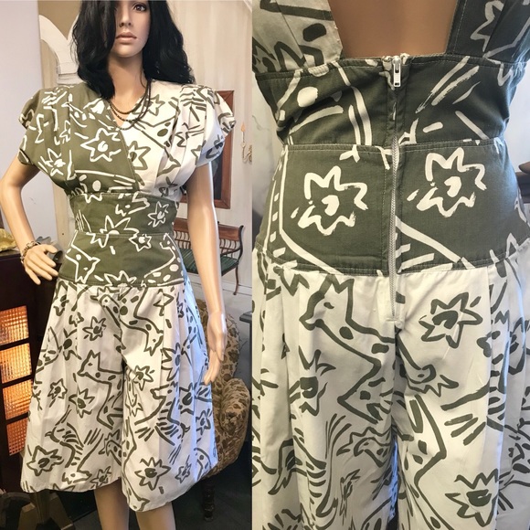 Vintage Dresses & Skirts - Vintage 80’s Romper, a Classic! Made in USA